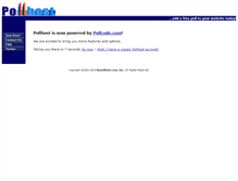 Tablet Screenshot of 9anm.pollhost.com